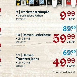 Jeans bei Selgros