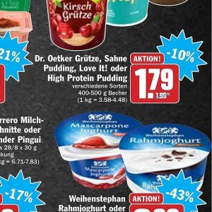 Pudding bei Hit