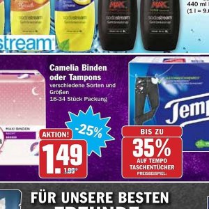 Tampons bei Hit