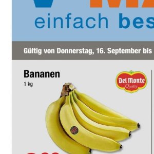 Bananen bei V-Markt