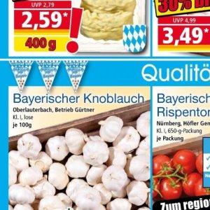 Knoblauch bei Norma