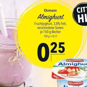 Joghurt bei Citti Markt