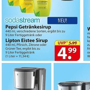 Sirup bei Famila Nord Ost