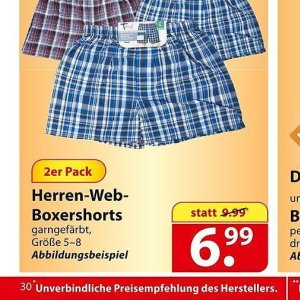 Boxershorts bei Famila Nord Ost
