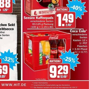 Coca-cola bei Hit