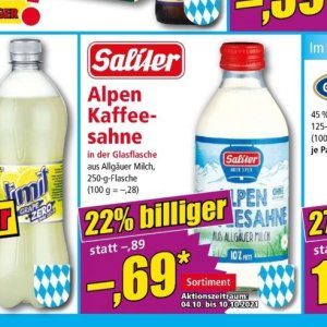 Milch bei Norma