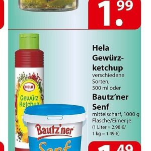 Ketchup bei Famila Nord Ost