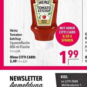 Ketchup bei Citti Markt