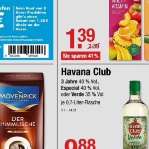  Havana Club bei V-Markt