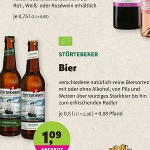 Bier bei BioMarkt
