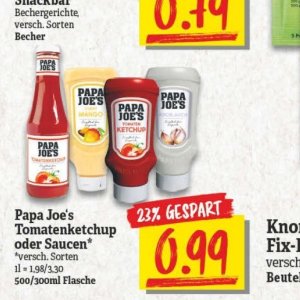 Ketchup knorr  bei NP Discount