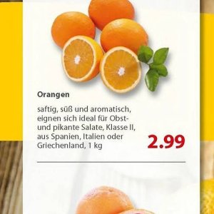 Orangen bei basic Bio