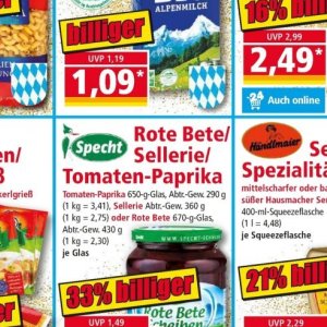 Sellerie bei Norma