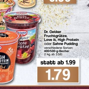 Pudding bei Famila Nord West