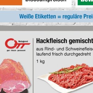 Hackfleisch bei V-Markt