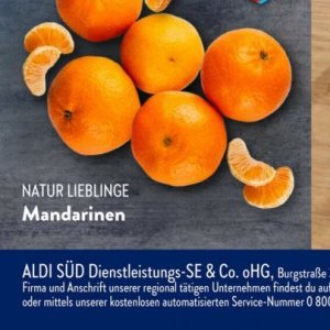 Mandarinen bei Aldi SÜD