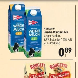 Milch bei Citti Markt