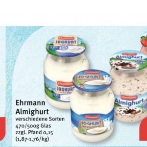 Joghurt ehrmann ehrmann bei Feneberg