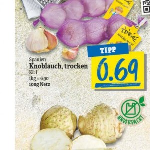 Knoblauch bei NP Discount