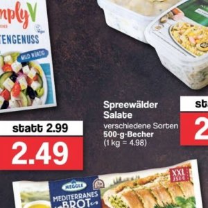 Salate bei Famila Nord West