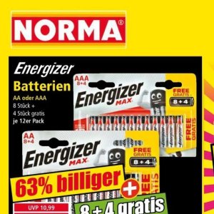 Batterien bei Norma