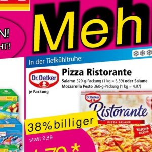 Pizza bei Norma