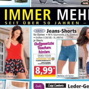 Shorts bei Norma