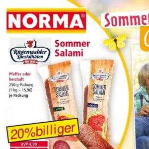 Salami bei Norma