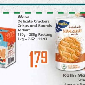 Crackers bei Klaas und Kock