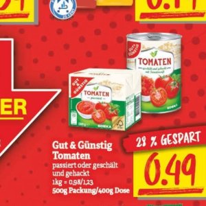 Tomaten bei NP Discount