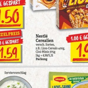 Cerealien bei NP Discount