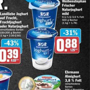 Joghurt bei Hit