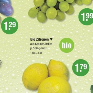 Zitronen bei V-Markt