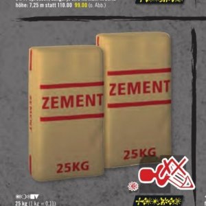 Zement bei B1 Discount