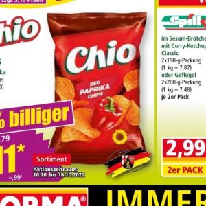 Chips chio  bei Norma