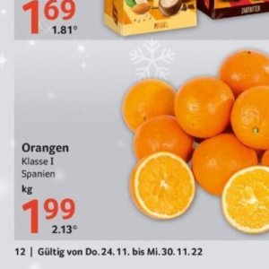 Orangen bei Selgros
