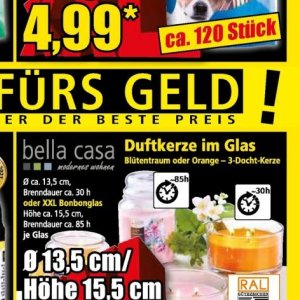 Glas bei Norma