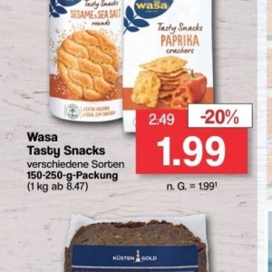 Snacks bei Famila Nord West