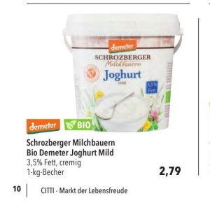 Joghurt ehrmann ehrmann bei Citti Markt