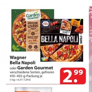 Pizza wagner wagner bei Famila Nord Ost