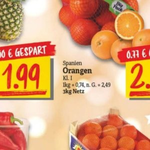 Orangen bei NP Discount