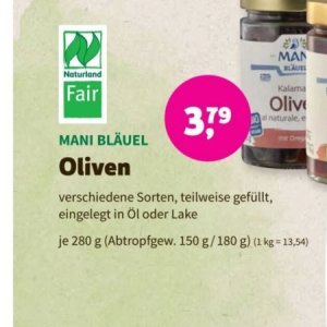 Oliven bei BioMarkt