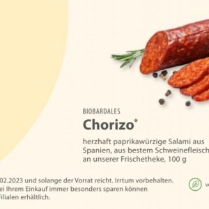 Chorizo bei basic Bio
