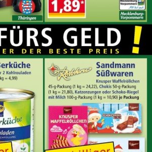 Süßwaren bei Norma