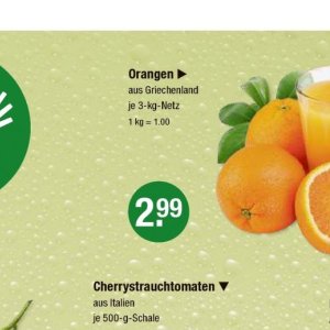Orangen bei V-Markt