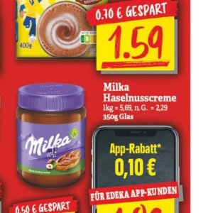Haselnusscreme bei NP Discount