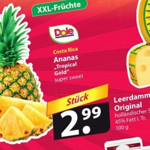 Ananas bei Famila Nord Ost