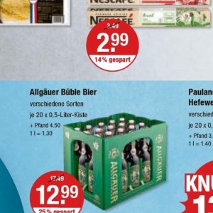 Bier bei V-Markt