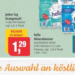 Mineralwasser bei Markant