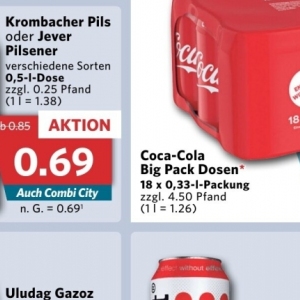 Coca-cola bei Combi